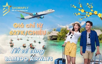 Tết Về Cùng Bamboo Airways Giá Chỉ Từ 627k/chiều