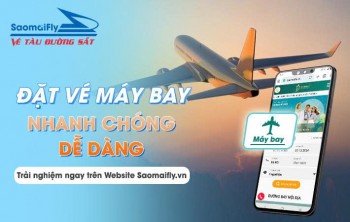 [Saomaifly.vn] Chính Thức Ra Mắt Dịch Vụ Vé Máy Bay Trực Tuyến